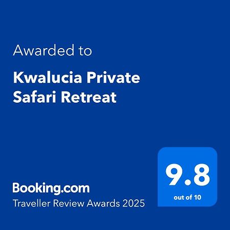 Отель Kwalucia Private Safari Retreat Сент-Люсия Экстерьер фото